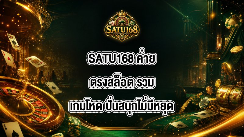 SATU168 ค่ายตรงสล็อต